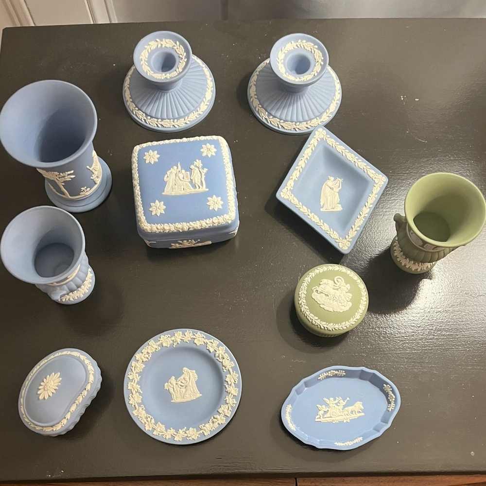 Wedge wood collection of Jasper design - 10 pieces